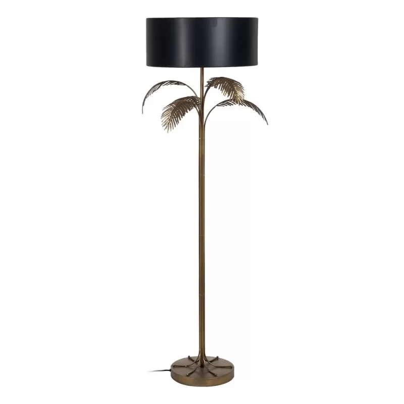 Floor Lamp Black Golden 50 x 50 x 168 cm