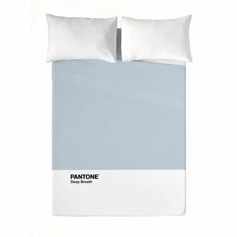 Top sheet Pantone Deep Breath 160 x 270 cm (Single)