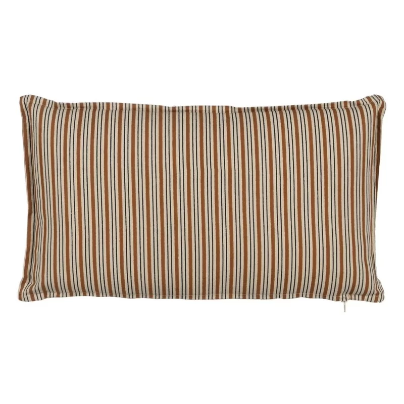 Cushion Cotton Brown Beige 50 x 30 cm