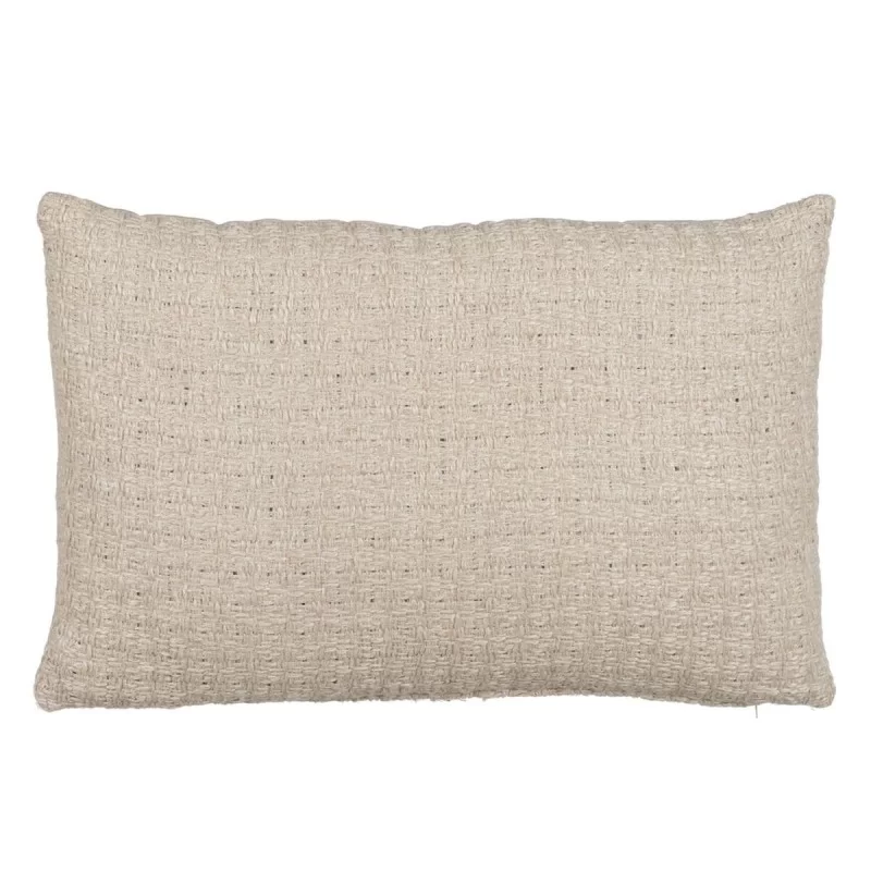 Cushion Cotton Linen Grey 40 x 60 cm