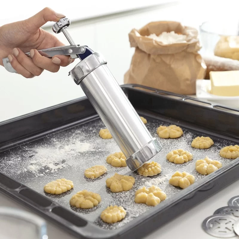 2-in-1 Biscuit Maker and Piping Gun Prekies InnovaGoods