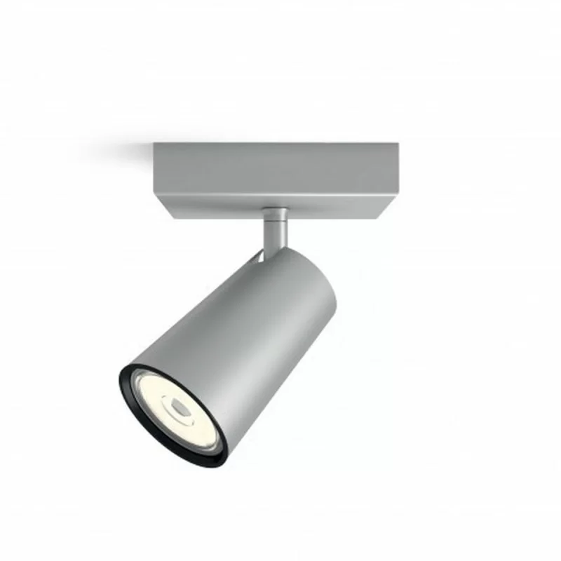 LED spotlight Philips Foco Silver Aluminium 10 W 10,2 x 10,2 x 9,2 cm