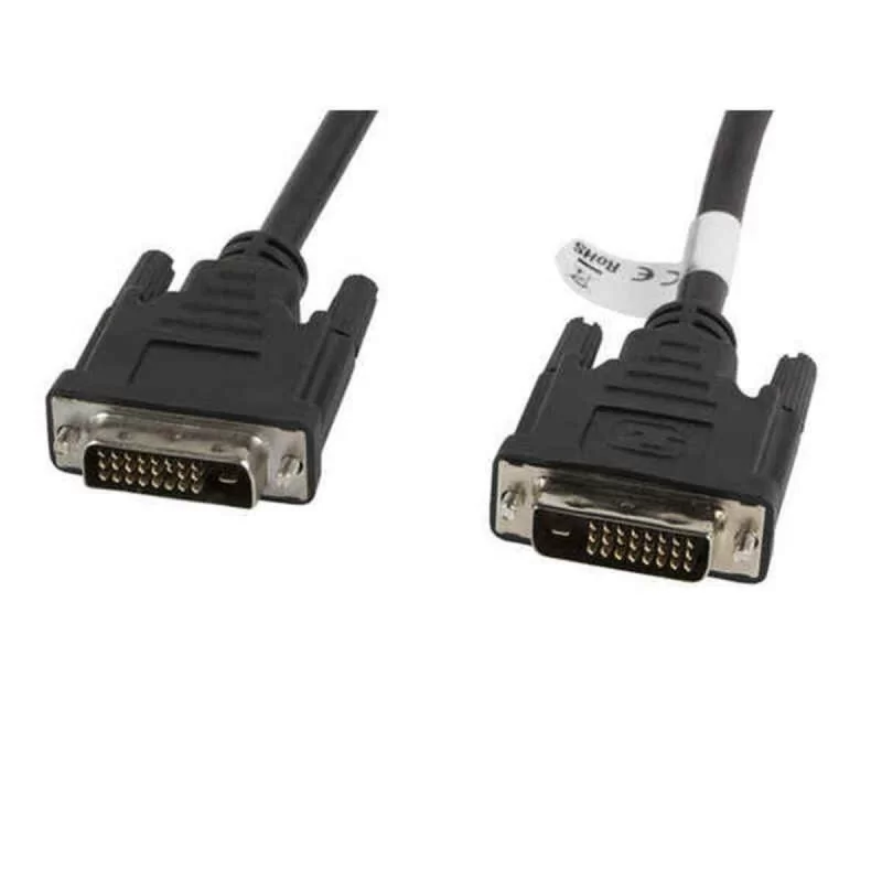 DVI Cable Lanberg Male Plug/Male Plug Black