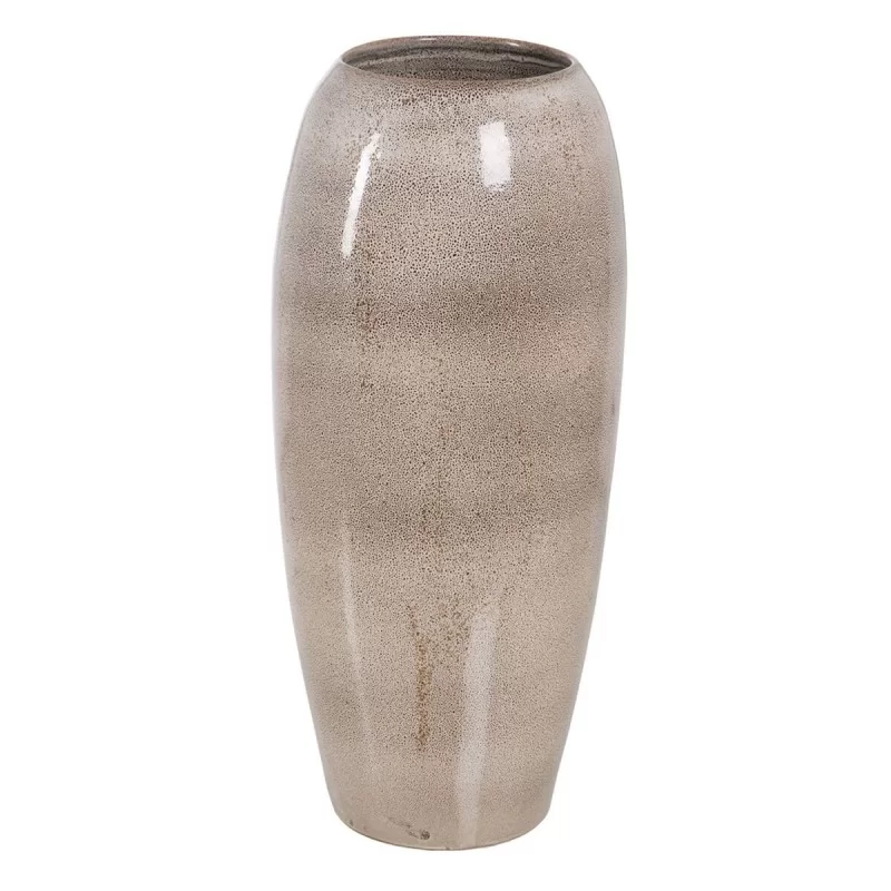 Vase Beige Ceramic 35 x 35 x 81 cm