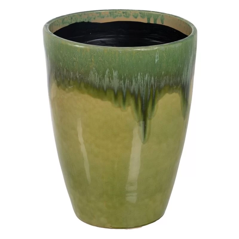 Vase Green Ceramic 41,5 x 41,5 x 53,5 cm