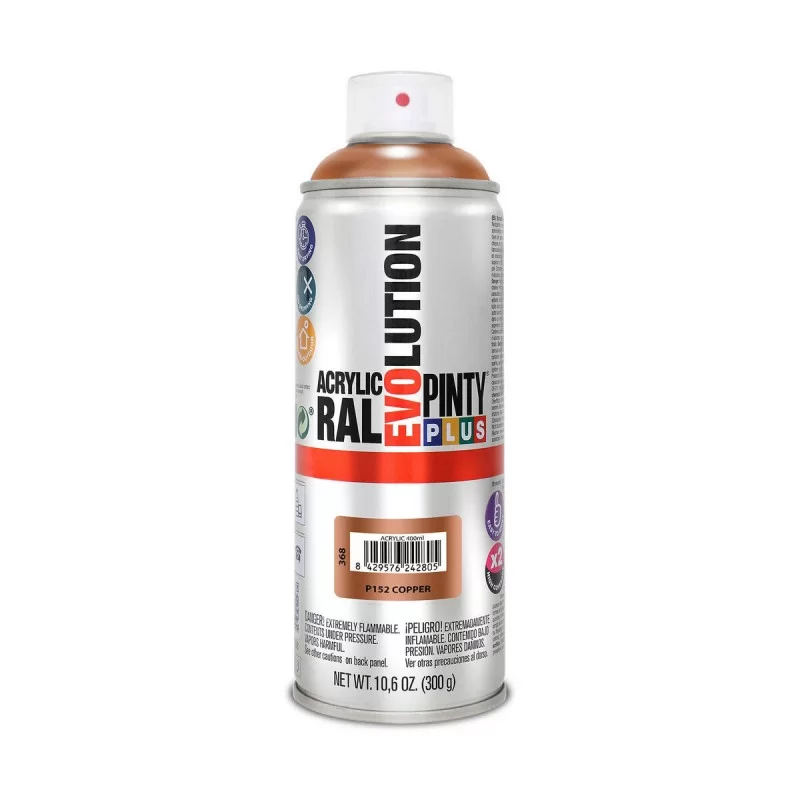 Spray paint Pintyplus Evolution P152 400 ml Copper