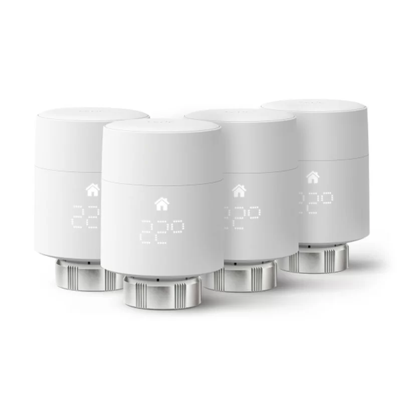 Programmable thermostat Tado Smart Radiator Thermostat - Quattro White (4 Units)
