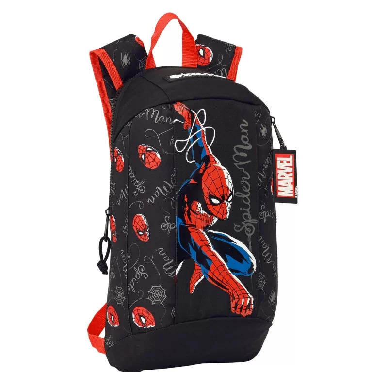 Casual Backpack Spider-Man Hero Black Children's 10 L 22 x 39 x 10 cm