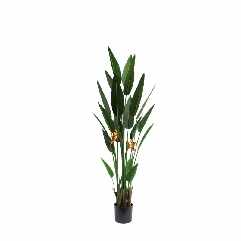 Decorative Plant DKD Home Decor 60 x 60 x 160 cm Orange Green polypropylene Tropical