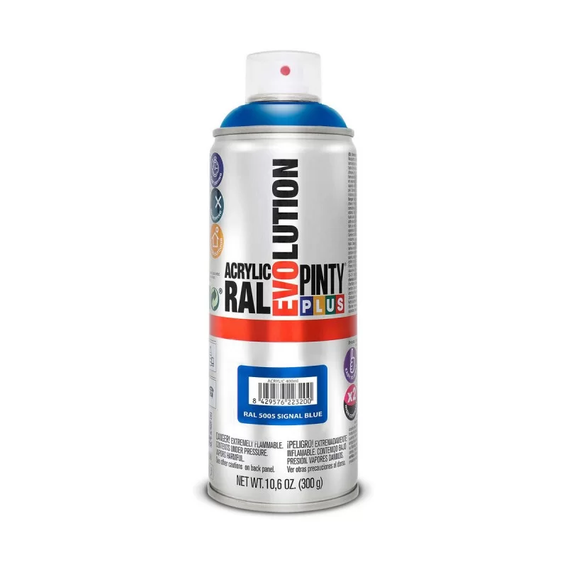 Spray paint Pintyplus Evolution RAL 5005 400 ml Signal Blue