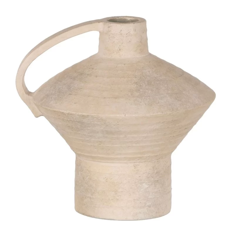 Vase Light grey Ceramic 25 x 24 x 25 cm