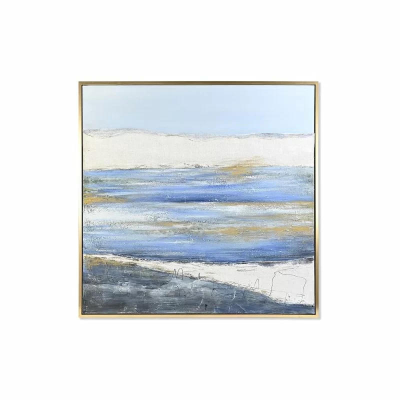 Painting DKD Home Decor Sea and ocean 131 x 4 x 131 cm Mediterranean