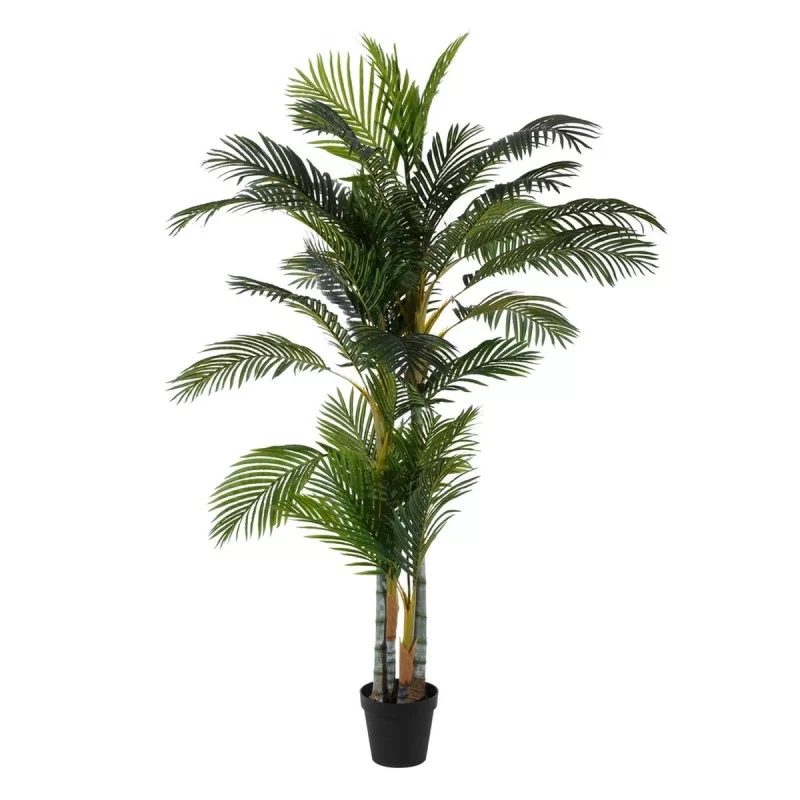 Decorative Plant 100 x 130 x 210 cm Green PVC Palm tree