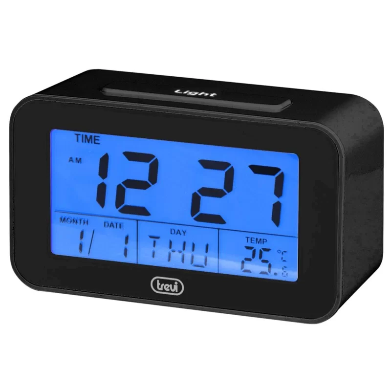 Alarm Clock Trevi SLD 3P50 Blue Black