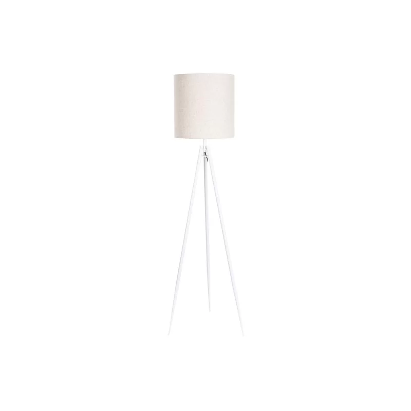 Floor Lamp DKD Home Decor 52 x 52 x 168 cm Beige Metal White 220 V 50 W