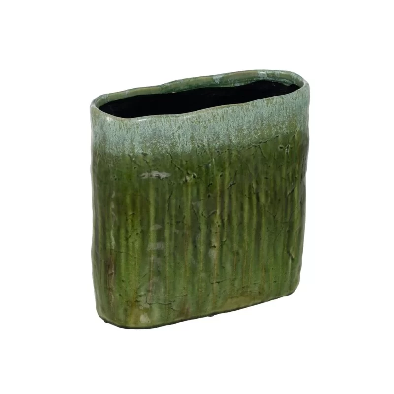Vase Green Ceramic 32,5 x 15 x 31,5 cm