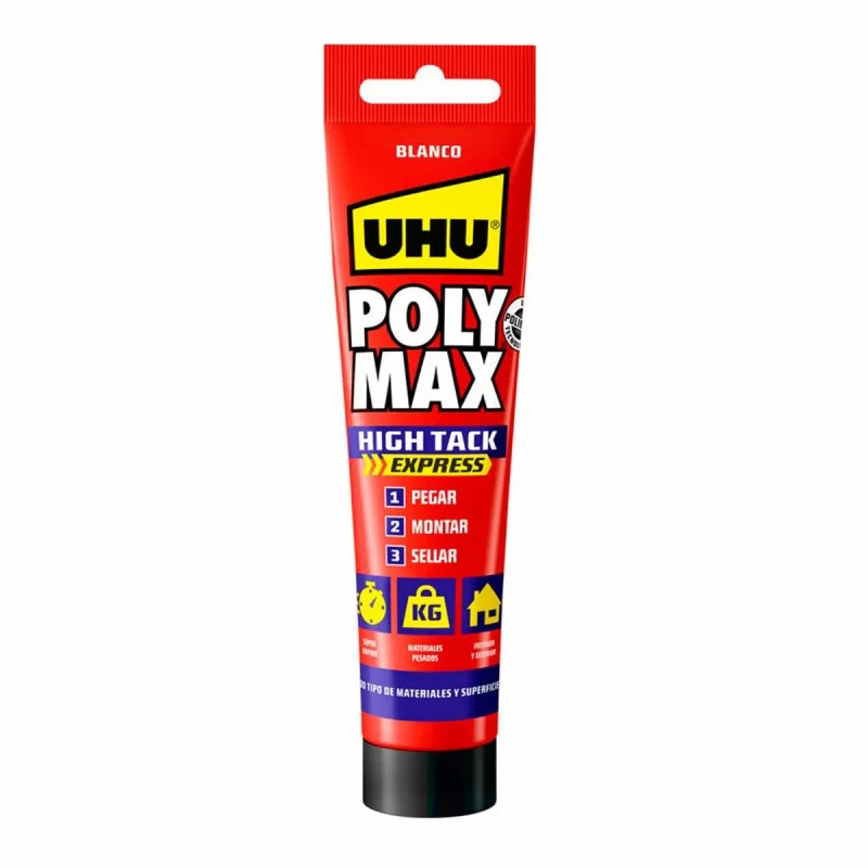 Sealer/Adhesive UHU 6312920 Poly Max High Tack Epress 165 g White