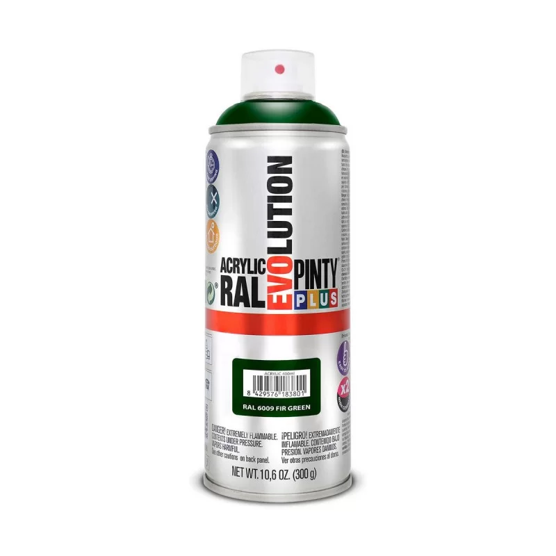 Spray paint Pintyplus Evolution RAL 6009 400 ml Fir Green