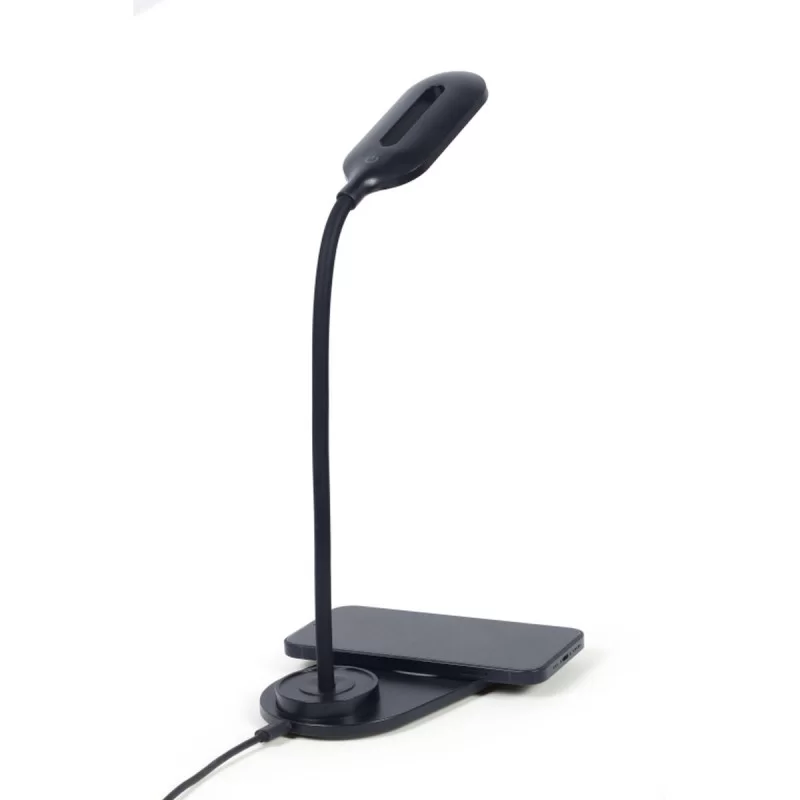 Desk lamp GEMBIRD TA-WPC10-LED-01 Black