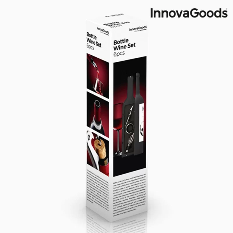 Bottle Wine Set InnovaGoods IG114260 Stainless steel (Refurbished A)