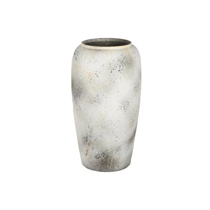 Vase Home ESPRIT White Brown Ceramic 36 x 36 x 70 cm