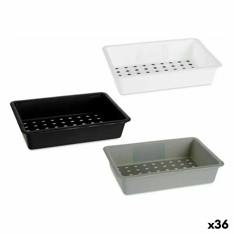 Drawer Organizer polypropylene 16 x 5 x 24 cm (36 Units)