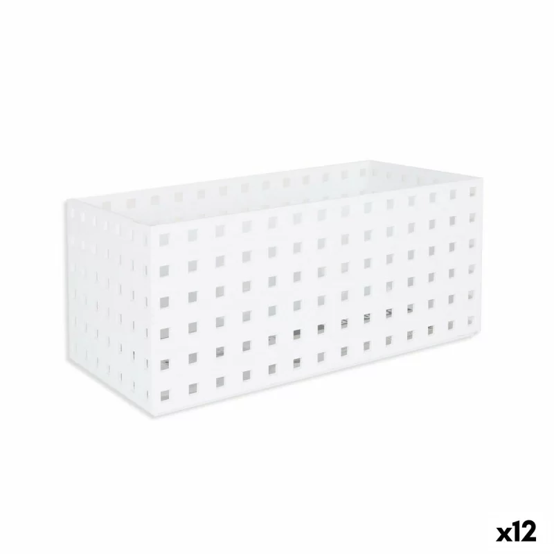 Drawer Organizer Confortime White 27,5 x 13,5 x 12,2 cm (12 Units)