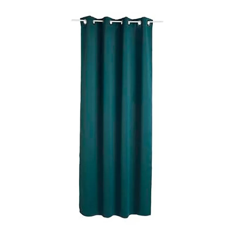 Curtains Atmosphera Opaque 135 x 240 cm Polyester Green