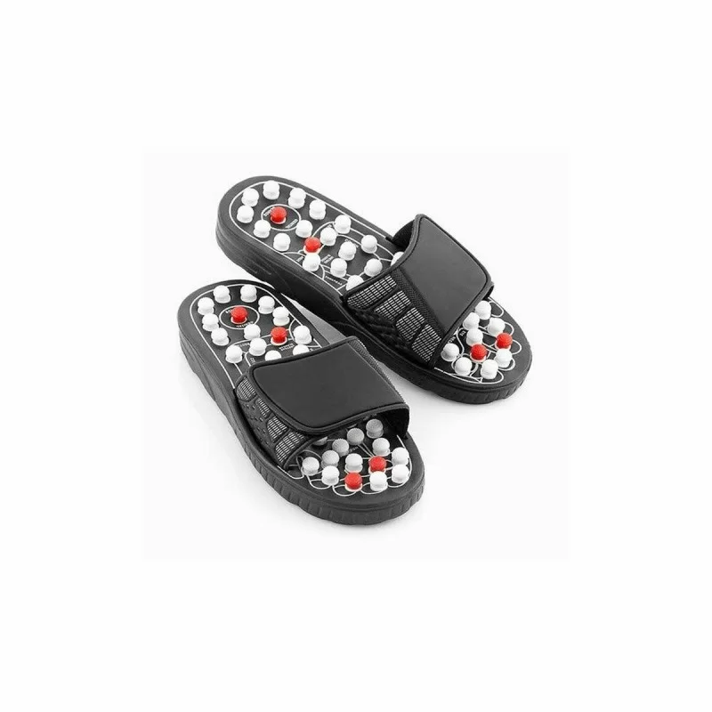 Acupuncture Massage Slippers InnovaGoods IG115151 Black (Refurbished A)