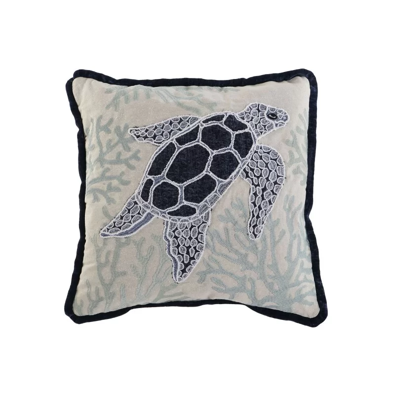 Cushion Home ESPRIT Tortoise Mediterranean 45 x 15 x 45 cm