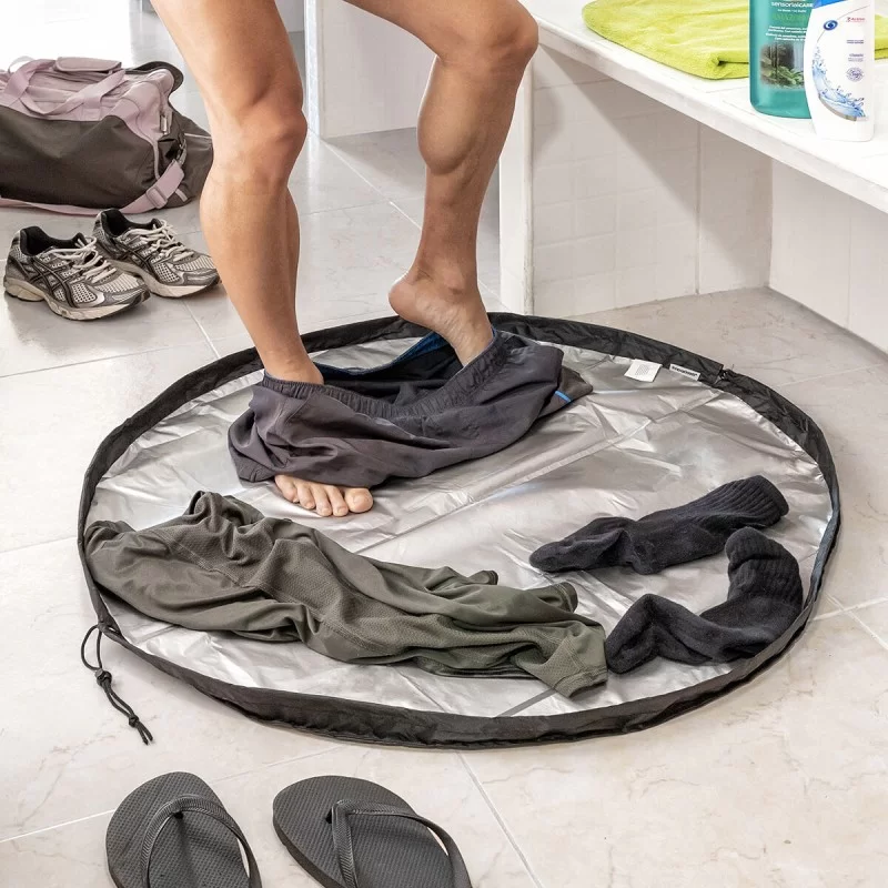 2 in 1 Changing Room Mat and Waterproof Bag Gymbag InnovaGoods