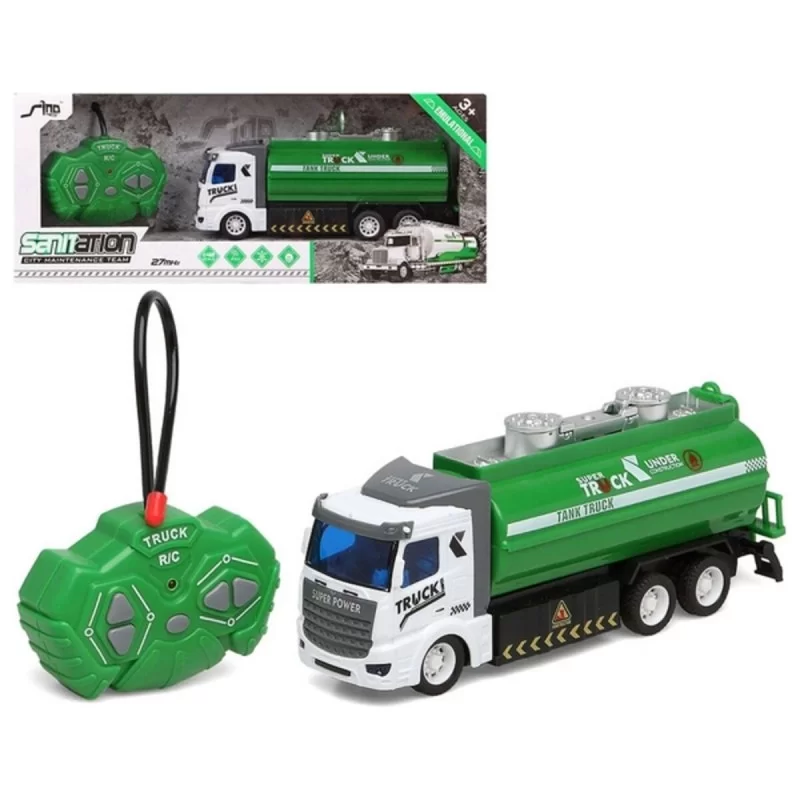 Radio Control Trash Truck City Maintenance 112078 1:48 35 x 14 cm