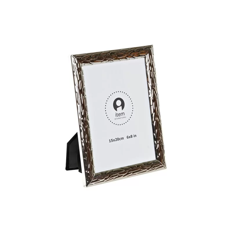 Photo frame DKD Home Decor Silver Metal Traditional 17 x 2 x 22 cm