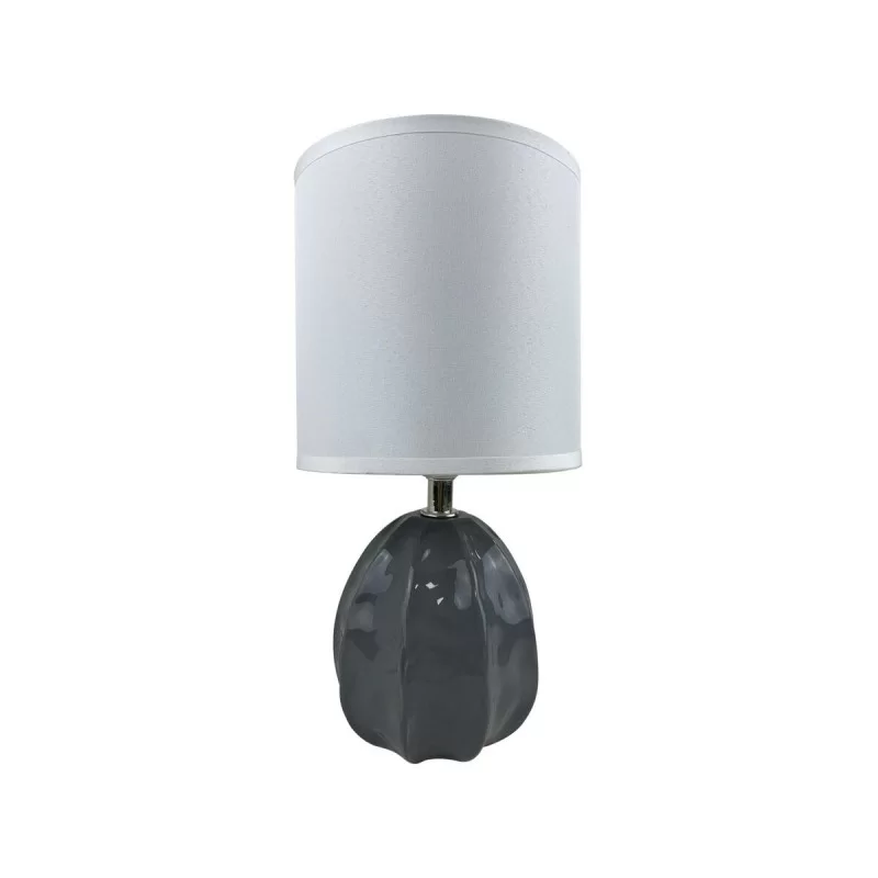 Desk lamp Versa Mery 25 W Grey Ceramic 14 x 27 x 11 cm