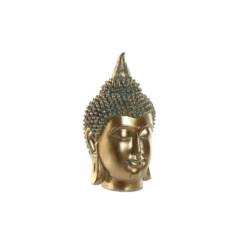 Decorative Figure Home ESPRIT Golden Buddha Oriental 16 x 15,5 x 28 cm