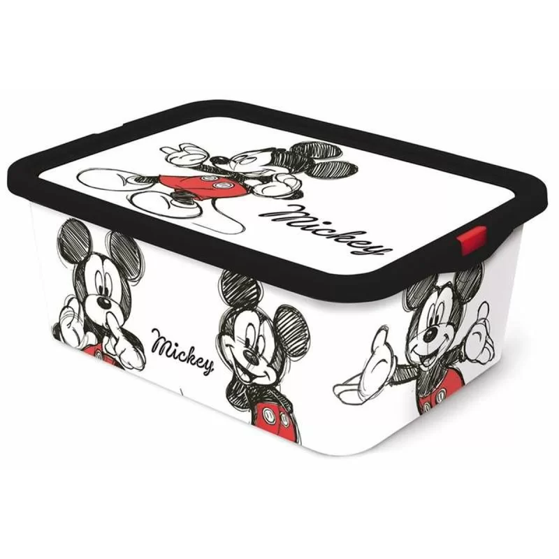 Storage Box Mickey Mouse Fancy 13 L polypropylene