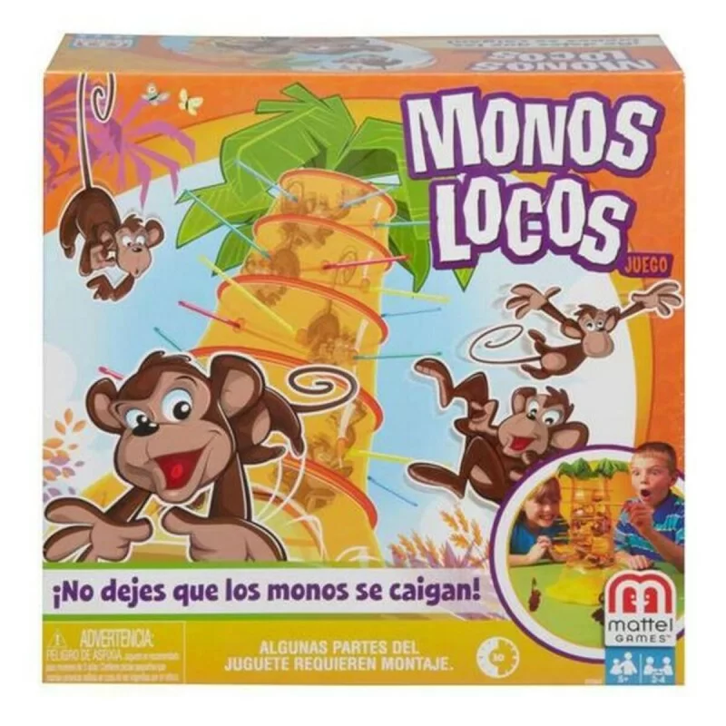 Board game Monos Locos Mattel 52563