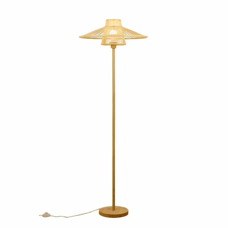 Floor Lamp DKD Home Decor Bamboo (56 x 56 x 163 cm)