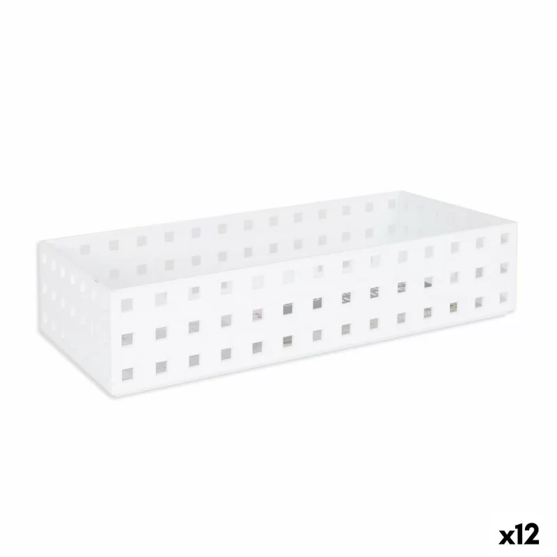 Drawer Organizer Confortime White 27,5 x 14 x 6,3 cm (12 Units)