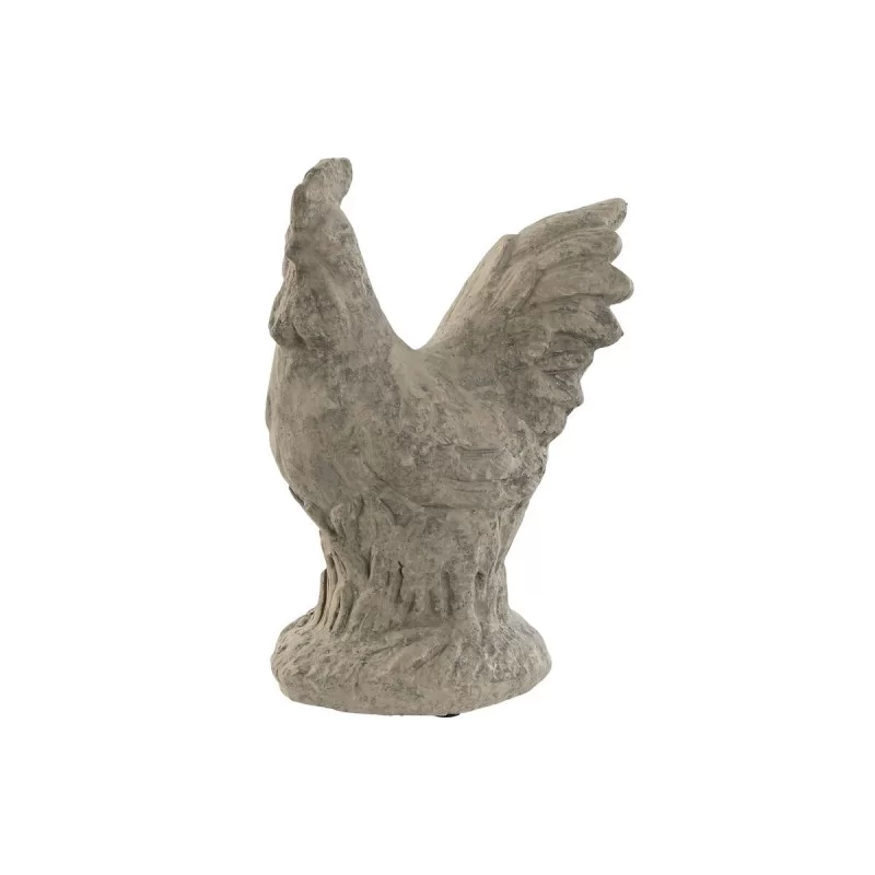 Decorative Figure Home ESPRIT Grey Chicken Aged finish 17 x 12 x 22 cm
