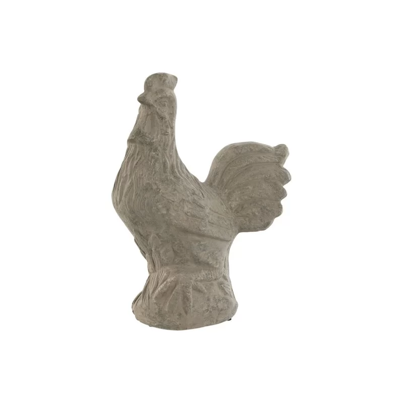 Decorative Figure Home ESPRIT Grey Chicken Aged finish 25 x 16 x 32 cm