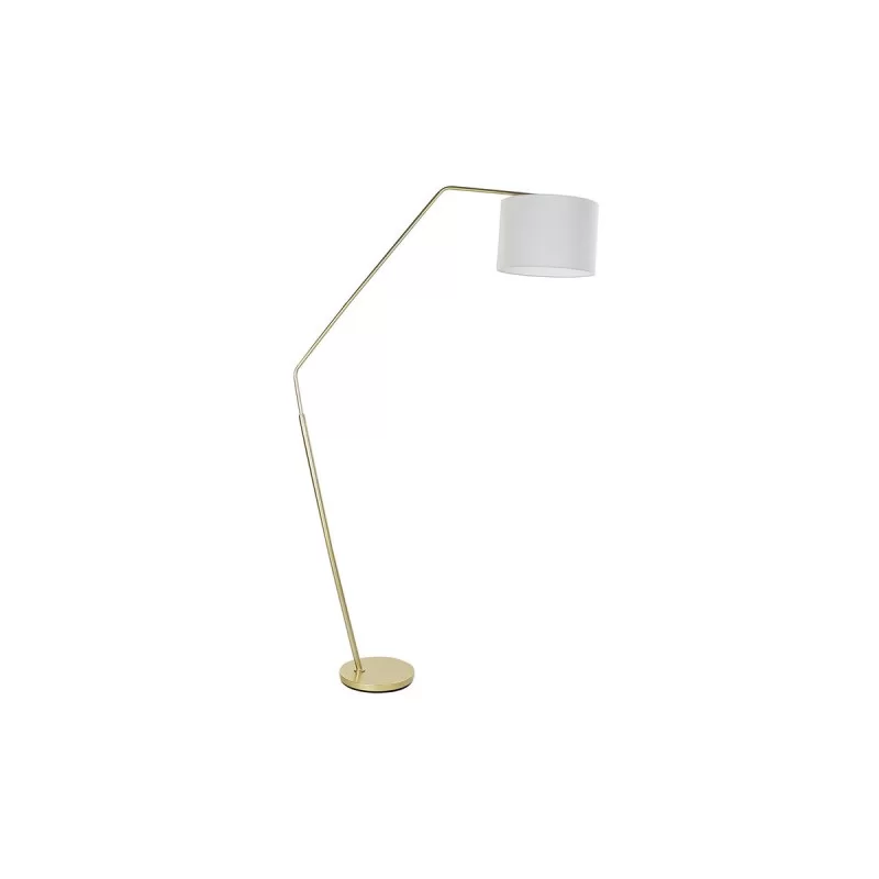 Floor Lamp DKD Home Decor 91 x 31 x 196 cm Golden Metal Orange White Plastic 220 V 50 W