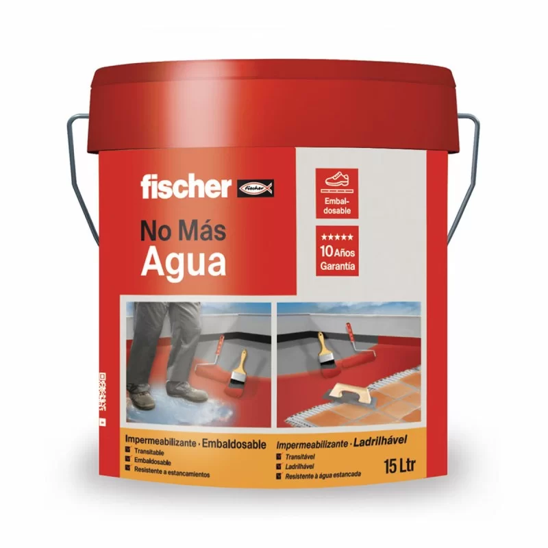 Waterproofing Fischer Ms Grey 15 L