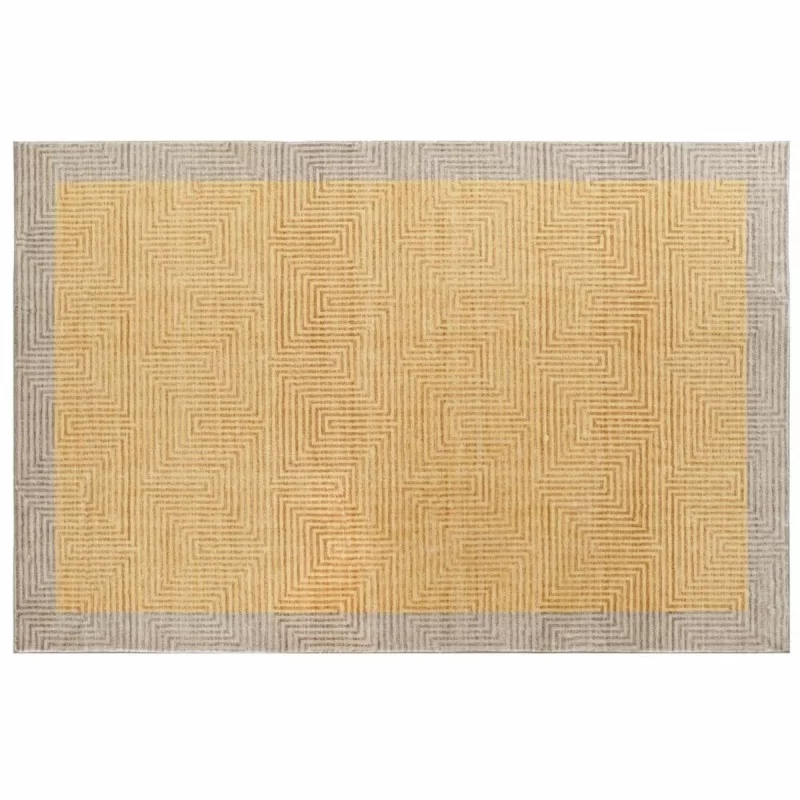 Carpet DKD Home Decor Yellow 200 x 290 x 0,7 cm