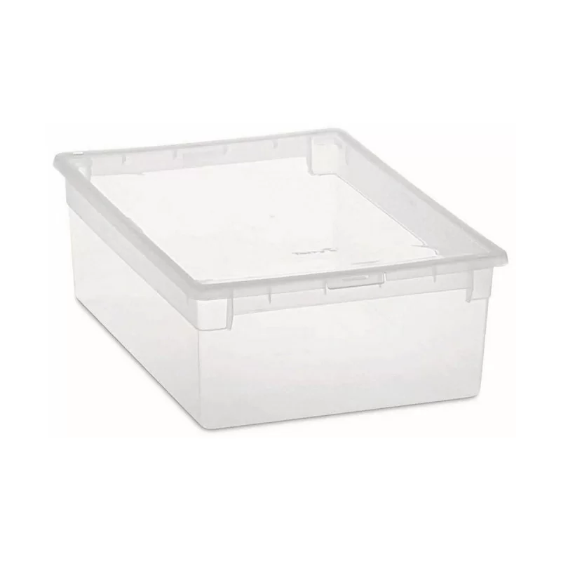 Multi-use Box Terry Light Box M With lid Transparent polypropylene Plastic 27,8 x 39,6 x 13,2 cm