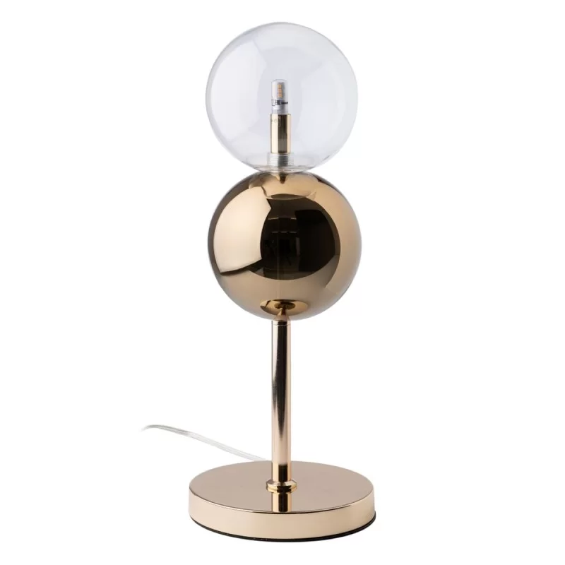 Desk lamp Golden Crystal Iron Hierro/Cristal 28 W 220 V 240 V 220 -240 V 15 x 15 x 48 cm