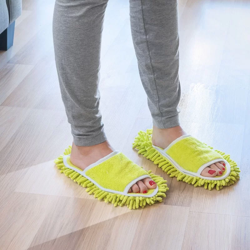 Dry Mop Slippers Mop&Go InnovaGoods