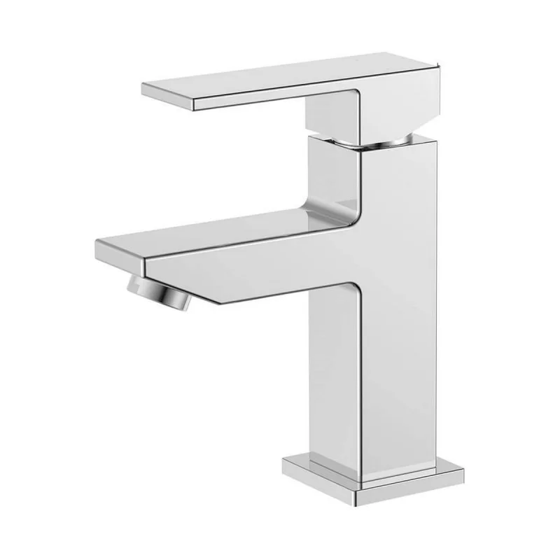 Mixer Tap EDM Getaria Washbasin Stainless steel Zinc Brass