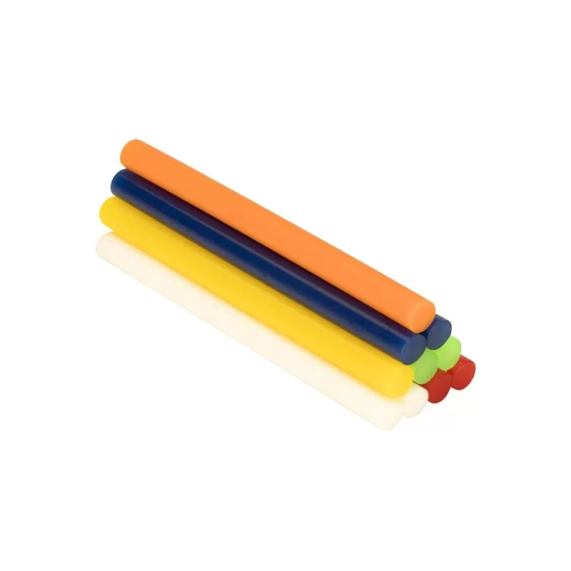 Hot melt glue sticks Salki 431088 Multicolour Decoration Ø 8 x 95 mm 105 g (22 Units)