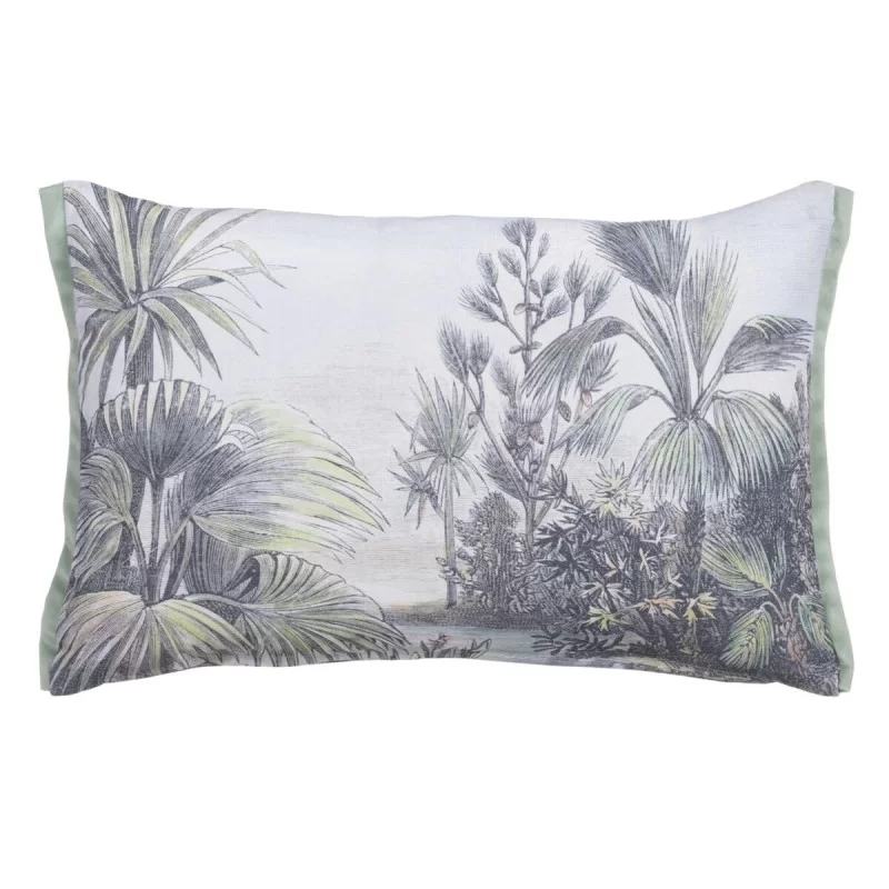Cushion Palms 100% cotton 45 x 30 cm